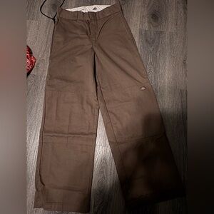 Dickies Women's Brown Straight Leg Jeans